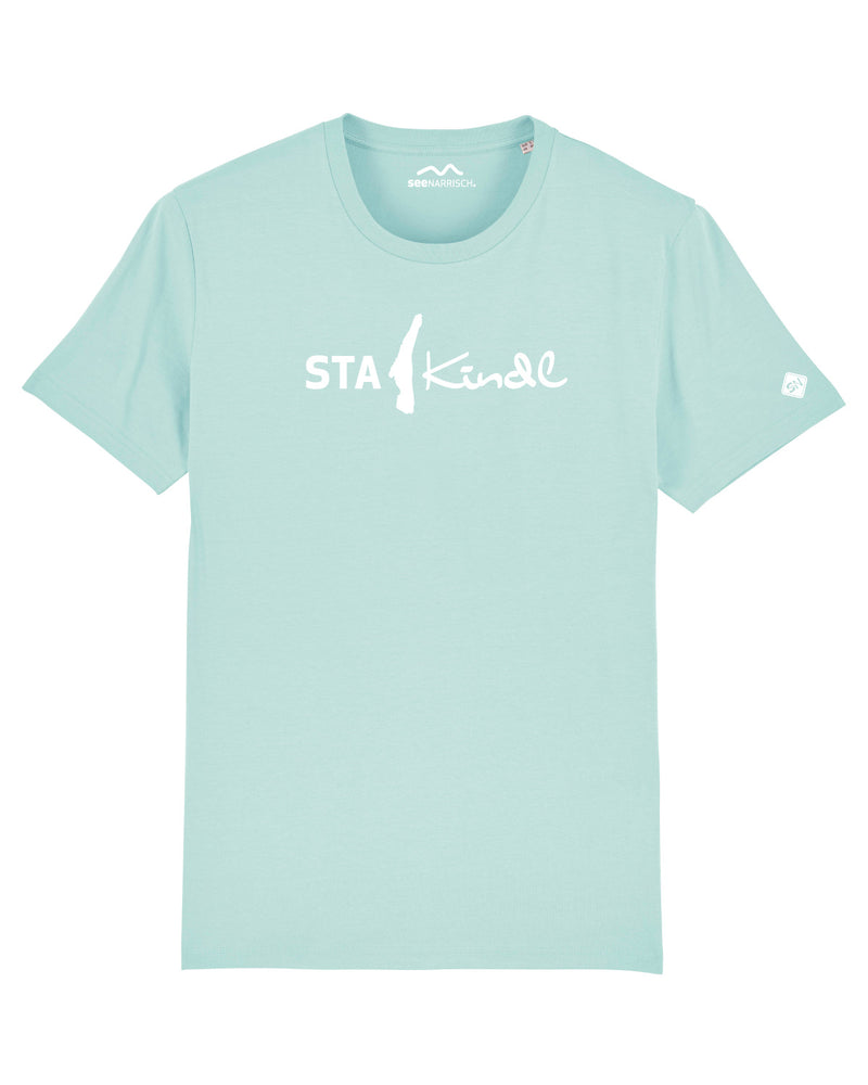 Starnberger-Kindl-Starnberger-See-Tshirt-Mint-mit-Aufdruck-in-weiss