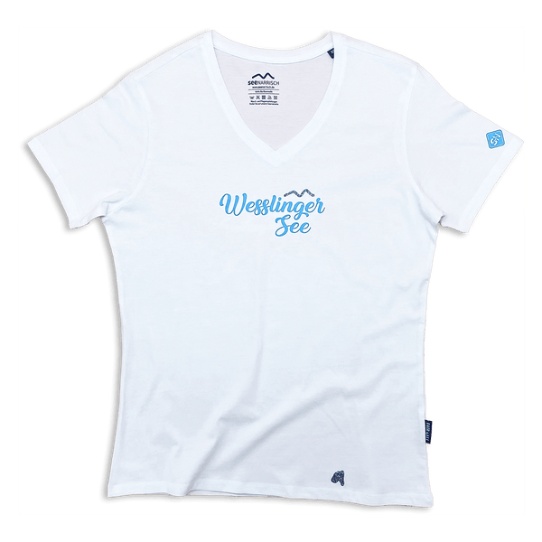 WESSLINGER SEE T-Shirt für Frauen - Weiß