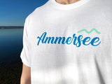 Männer T-Shirt - AMMERSEE - Weiß